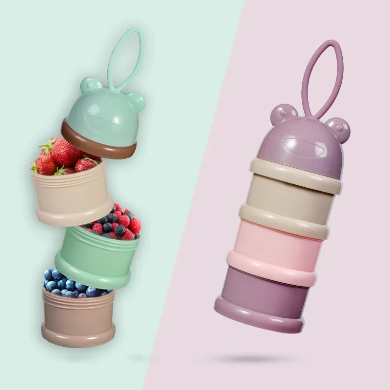Baby Food Dispenser - Travel - Essential Storage Cereal Powder