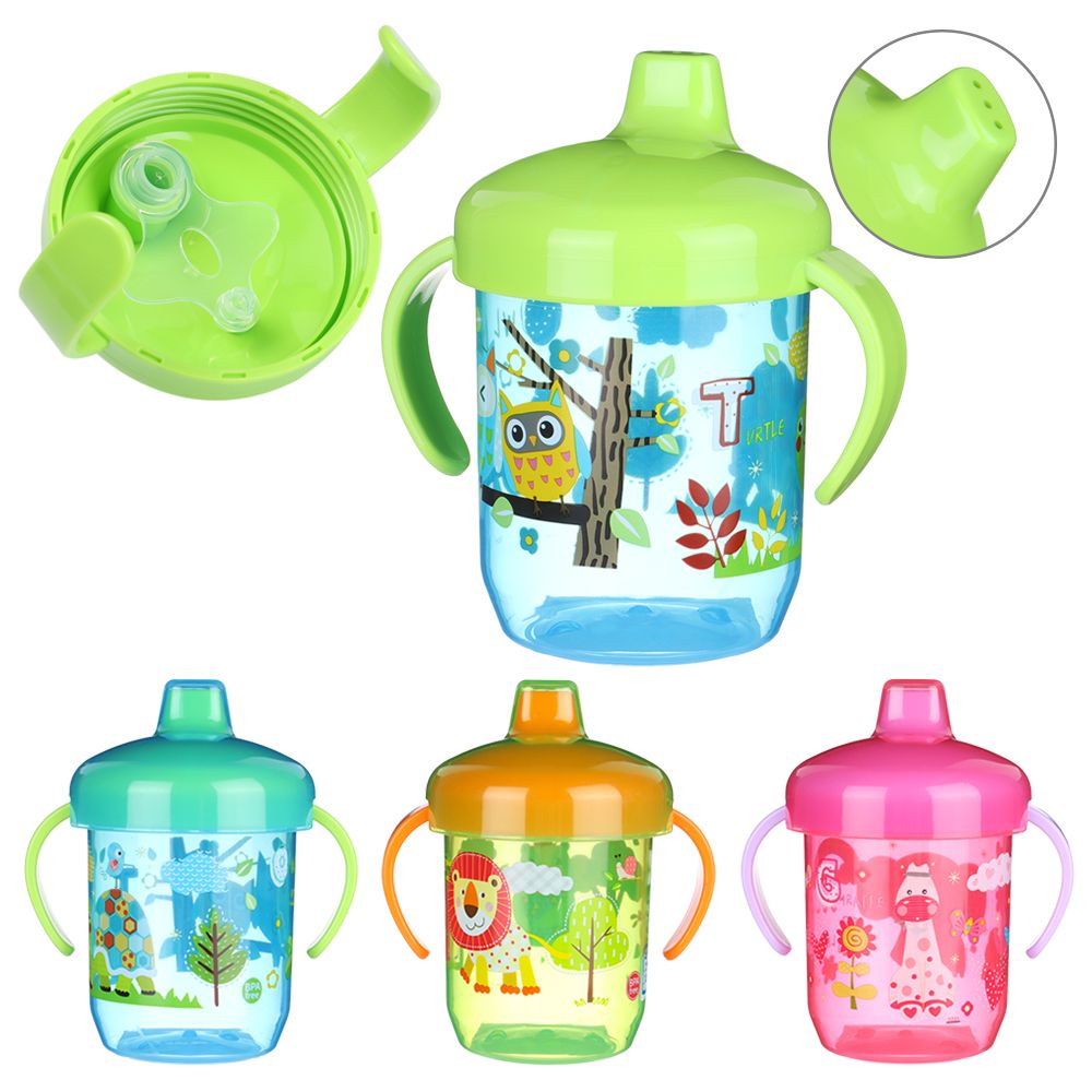 Baby Food Jars With Lids - Baby Learning Drinking Cup with Double