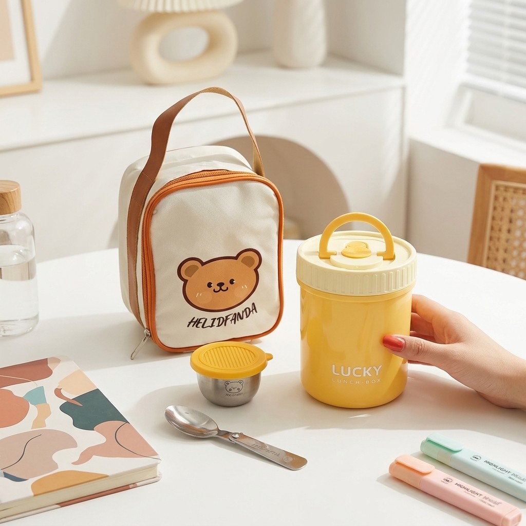 Baby Food Yogurt - Microwavable 304 Stainless Steel Insulated Bento