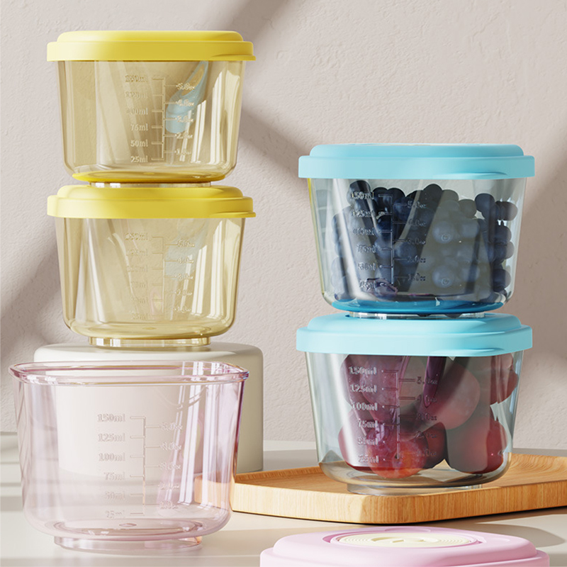 Baby Food Stuff - 6 Pcs Baby Food Storage Containers