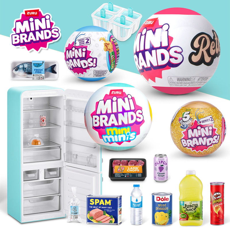 Baby Food Container - ZURU MINI BRANDS Realistic Miniature Refrigerator