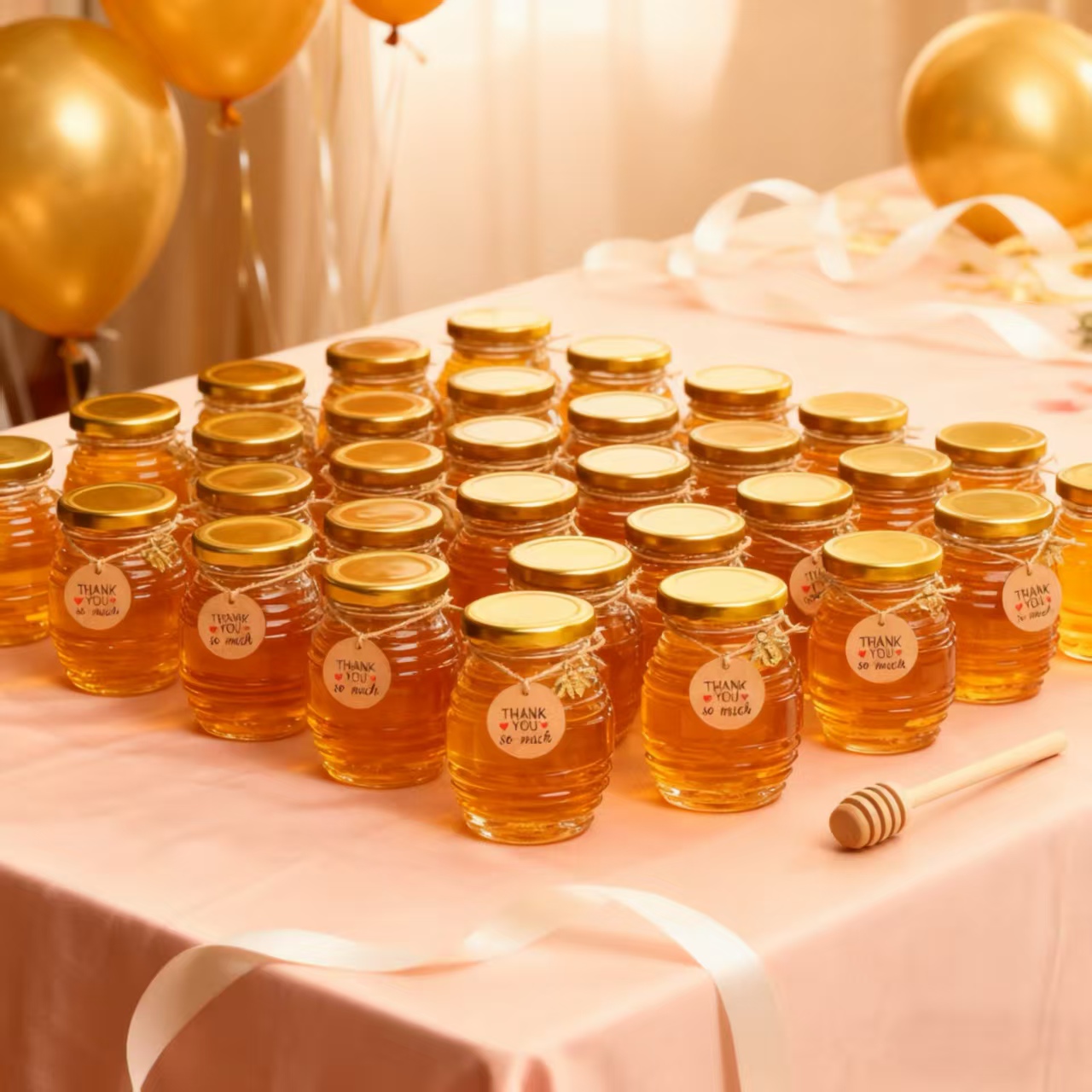 Baby Food Jars With Lids - 12/24/36Pcs- 70ml, Mini Glass Honey Jar