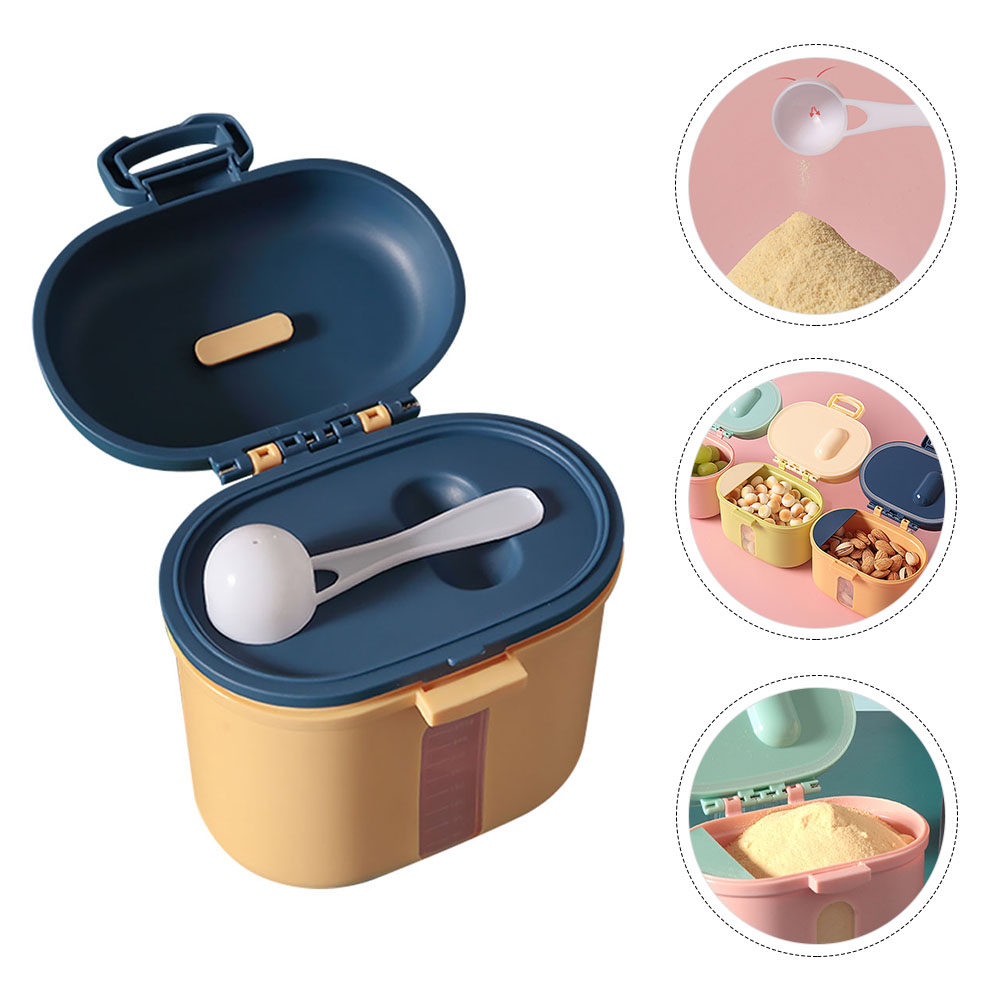 Baby Food Dispenser - 1Set Portable Milk Powder Box Baby