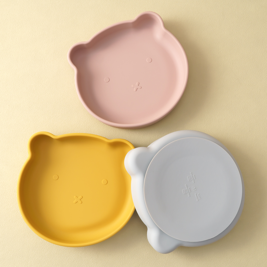 Baby Food Table - 1PC Silicone Baby Dishes Suction Dining