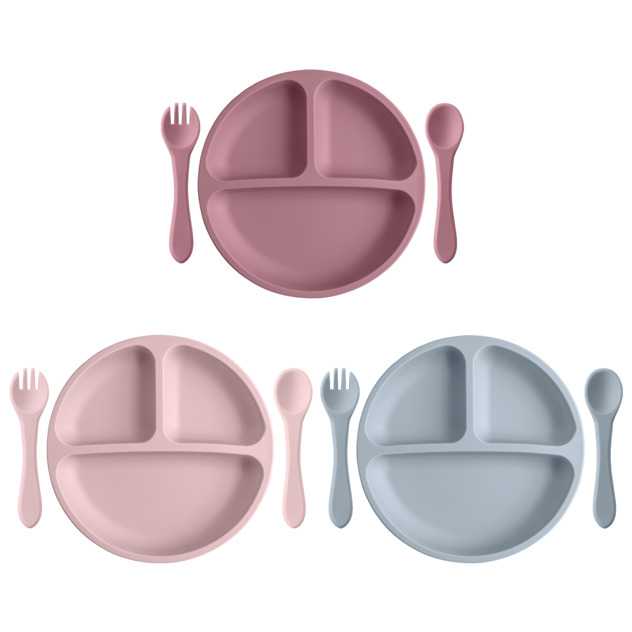 Baby Food Table - 3PCS Children's Tableware Set Baby Eating