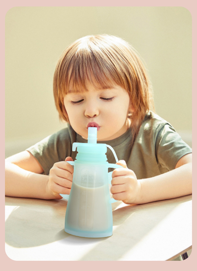 Baby Food Stuff - New Reusable Silicone Breast Milk Storage