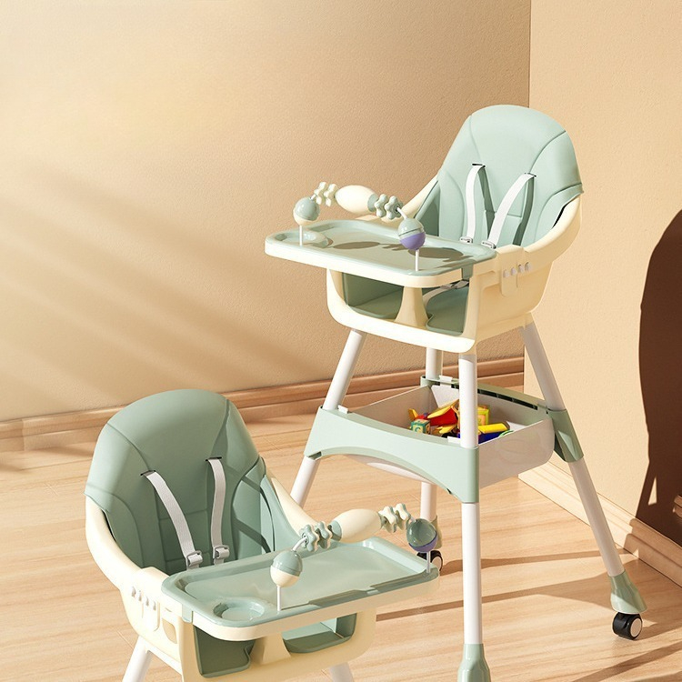 Baby Food Table - Baby Adjustable Dining Chair, Multi-functional Baby