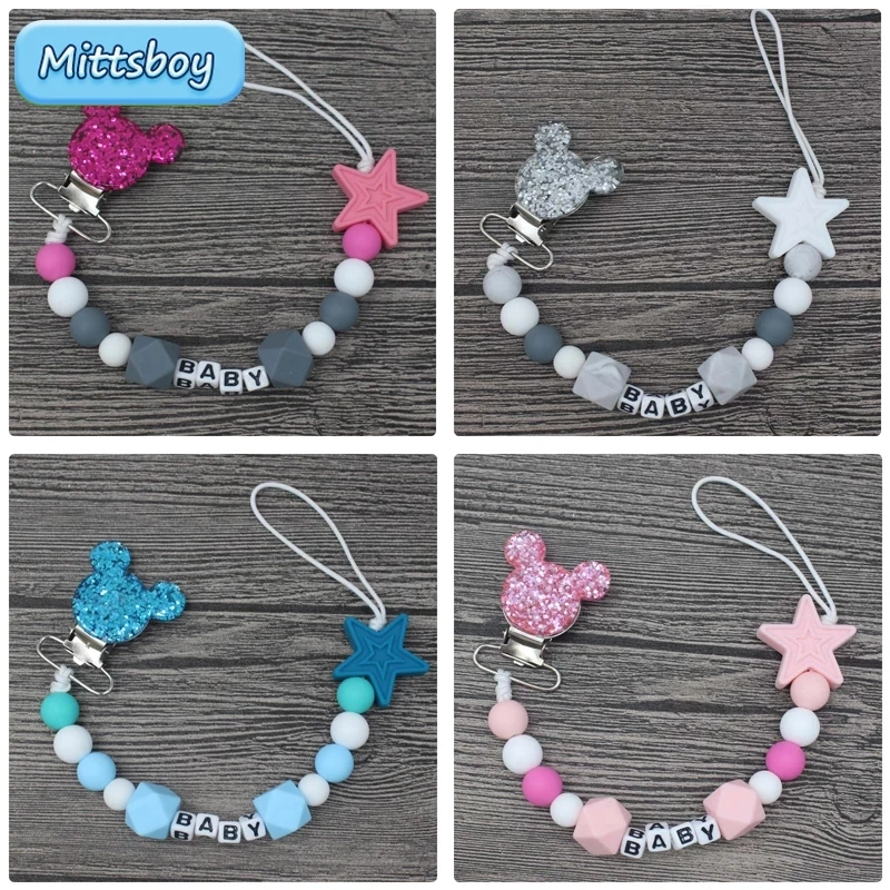 Baby Food Stuff - NEW Personalised Name Baby Teether Bracelet