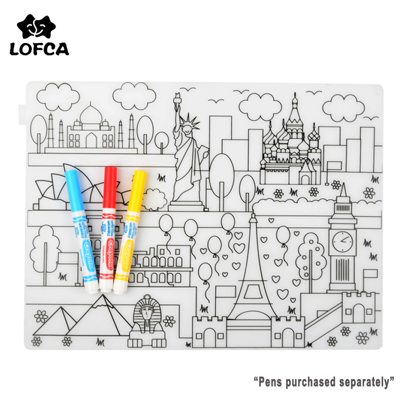 Baby Food Table - Silicone Baby Placemat 1pc Baby Tableware