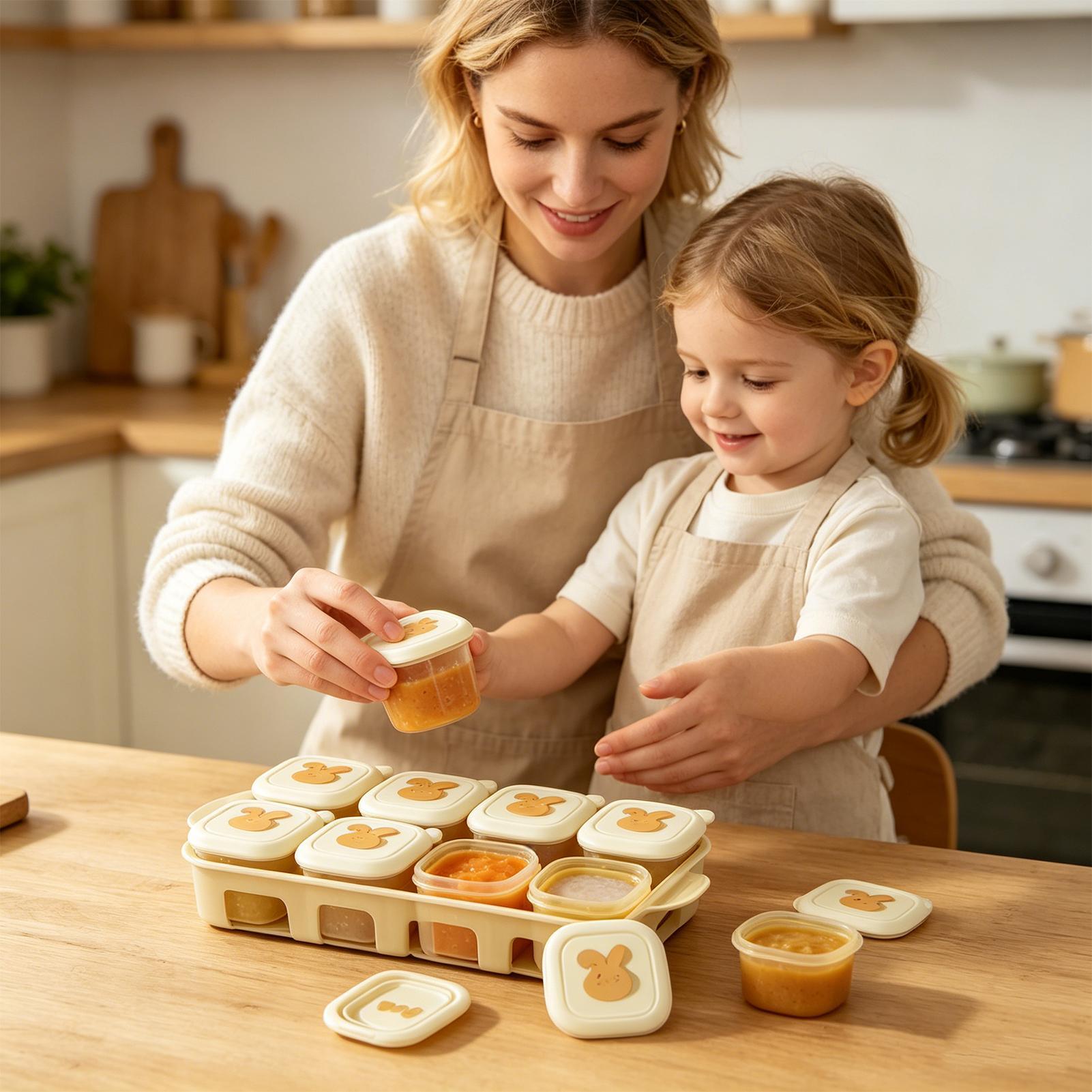 Cube Food Freezer Tray Kids Yo - Baby Food Yogurt 评论和价格