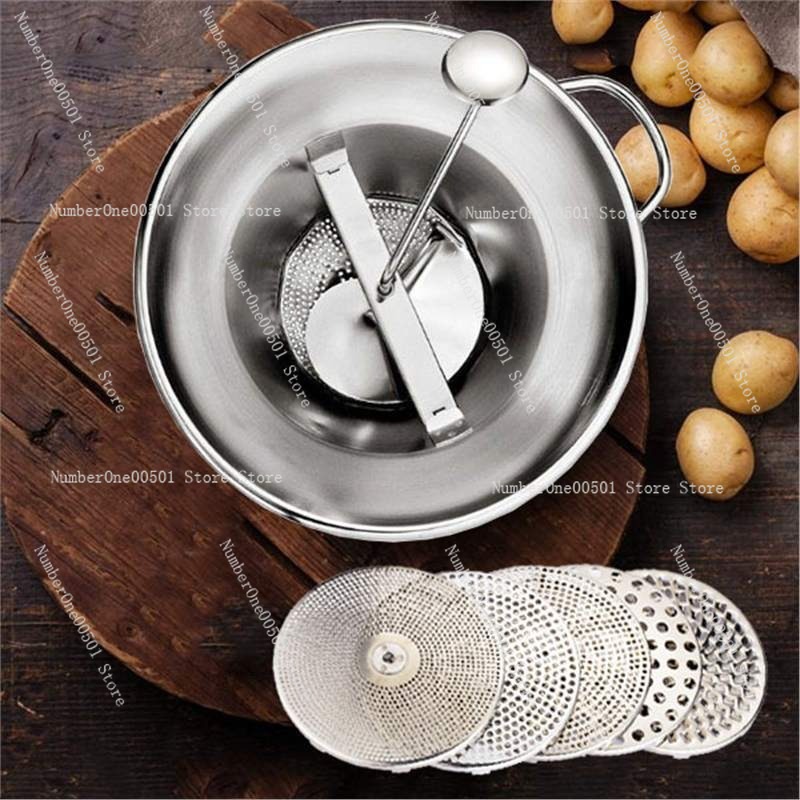 Manual Food Mill Baby Food Mak - Baby Food Strainer 评论和价格
