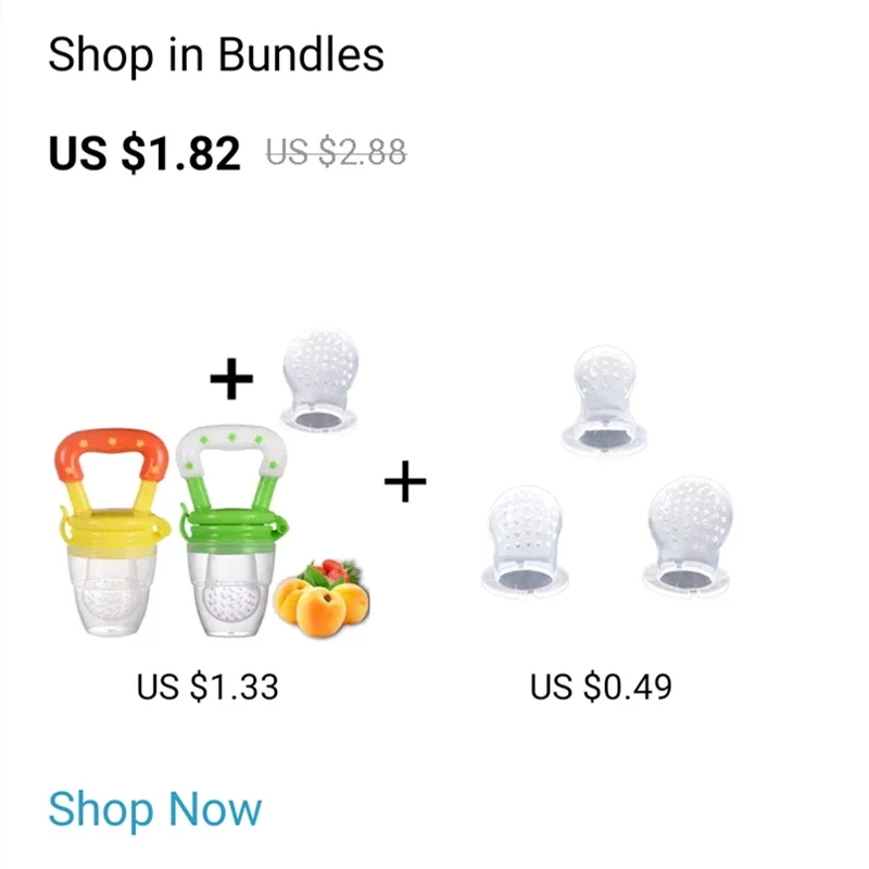 Fresh Food Nibbler Baby Pacifi - Baby Food Strainer 评论和价格