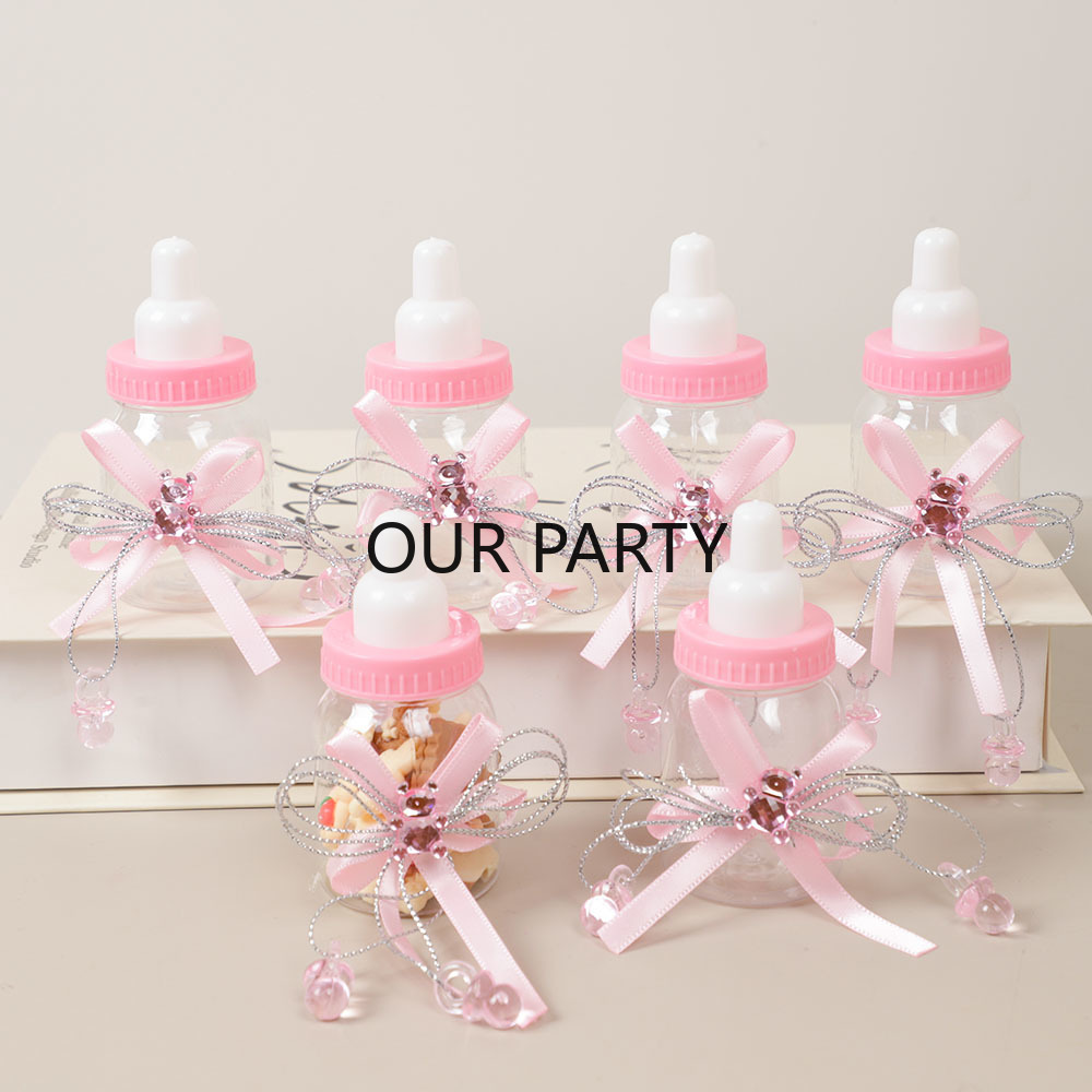 6/12Pcs Plastic Feeding Bottle - Baby Food Stuff 评论和价格