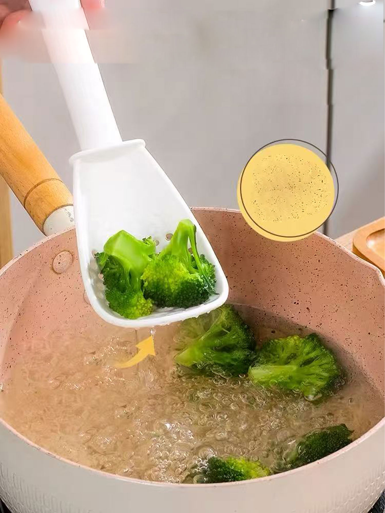 Multifunctional Cooking Spoon, - Baby Food Strainer 评论和价格
