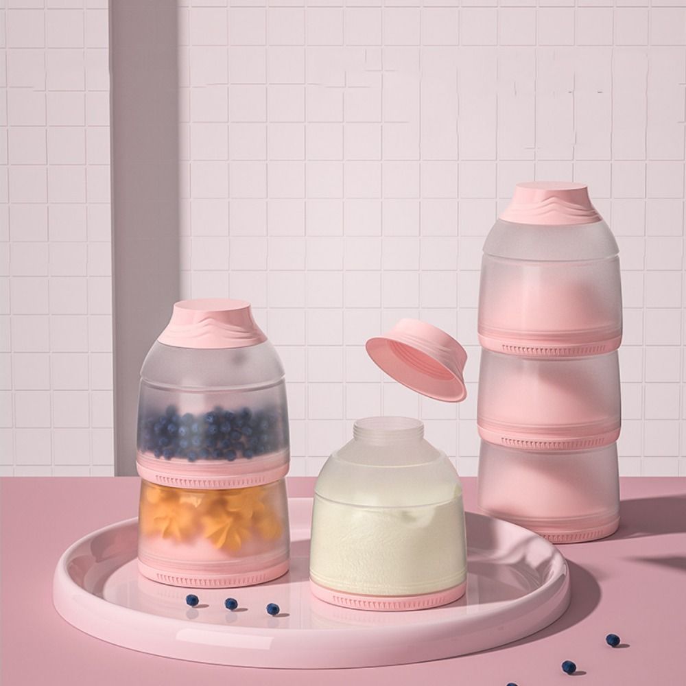 3 Layers Baby Milk Powder Box  - Baby Food Dispenser 评论和价格
