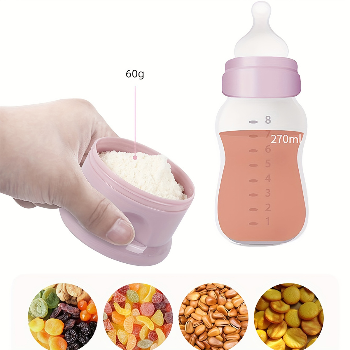 Large Capacity Baby Milk Powde - Baby Food Category 评论和价格