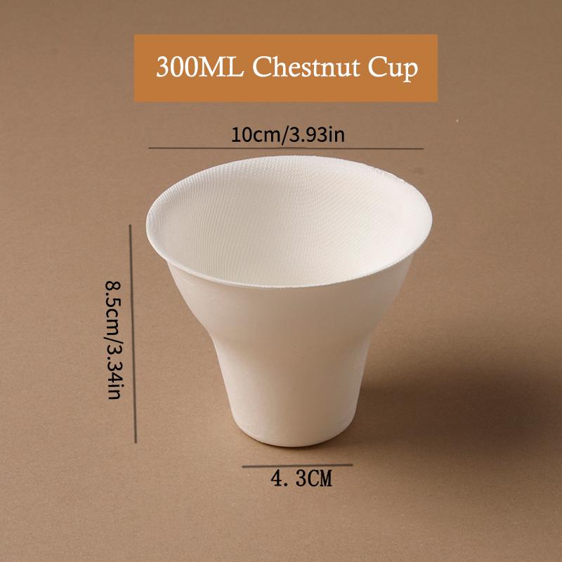 【YA】Paper Dessert Bowl 10Pcs I - Baby Food Yogurt 评论和价格
