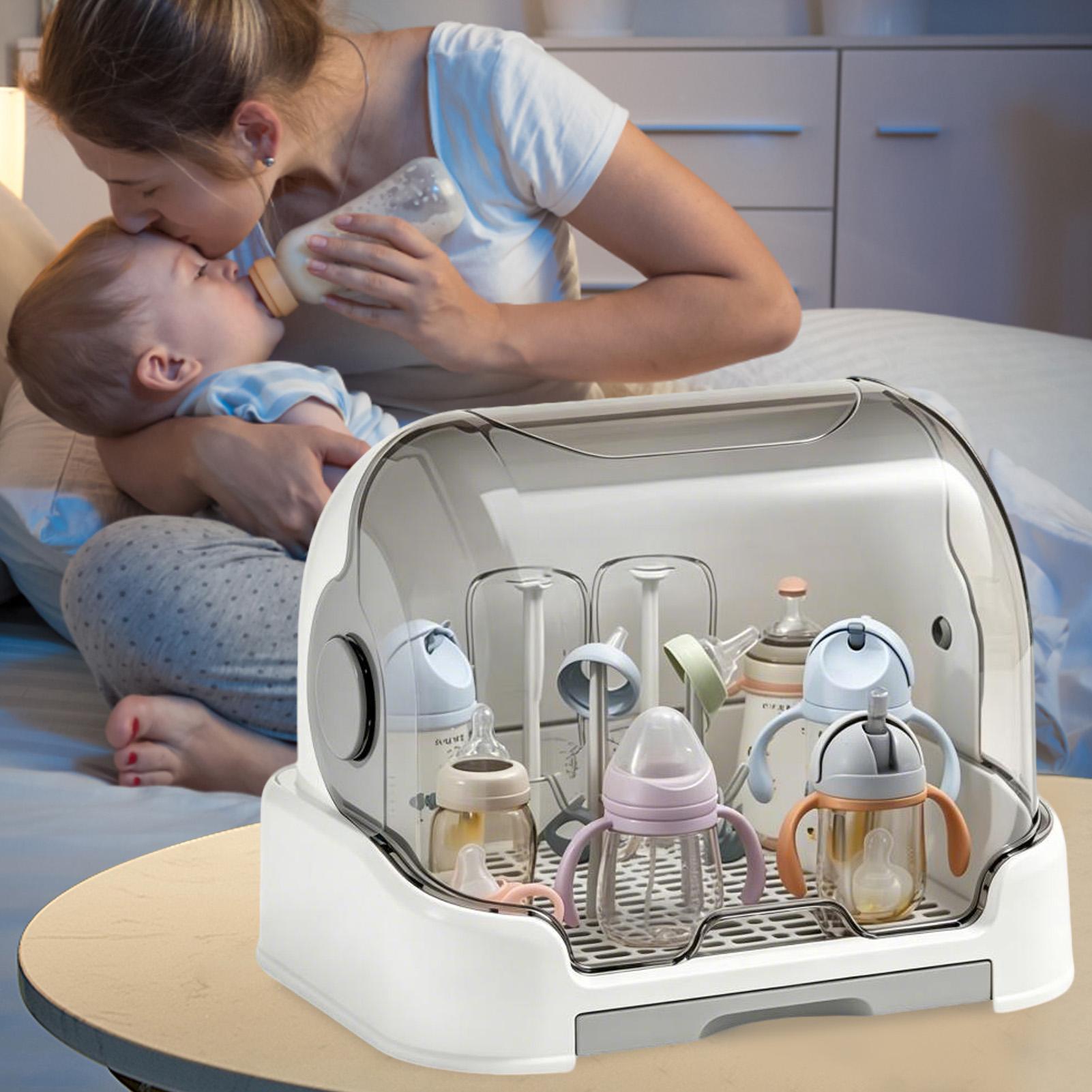 Baby Bottle Drying Rack with R - Baby Food Jars With Lids 评论和价格