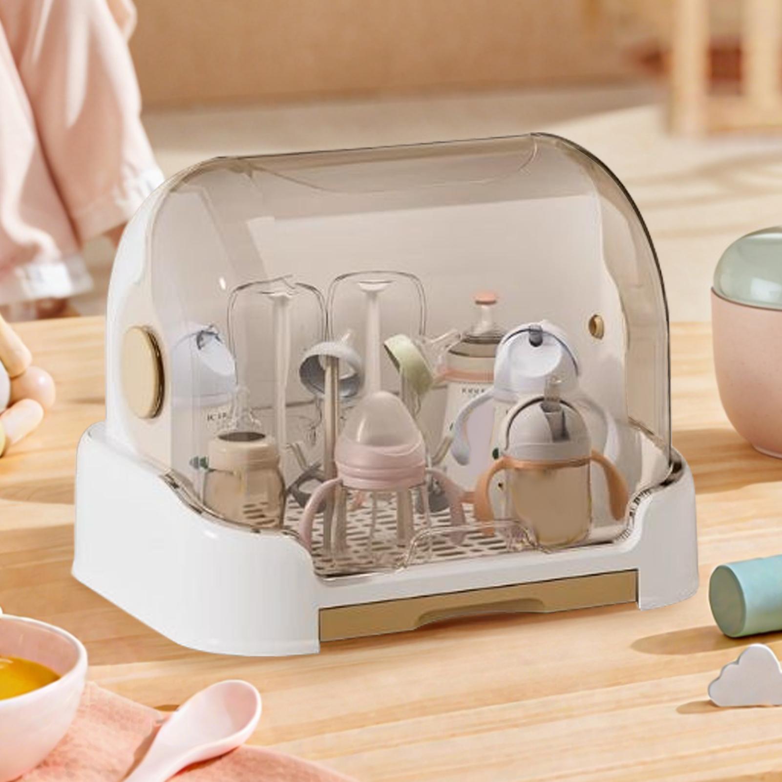Baby Bottle Drying Rack with R - Baby Food Jars With Lids 评论和价格