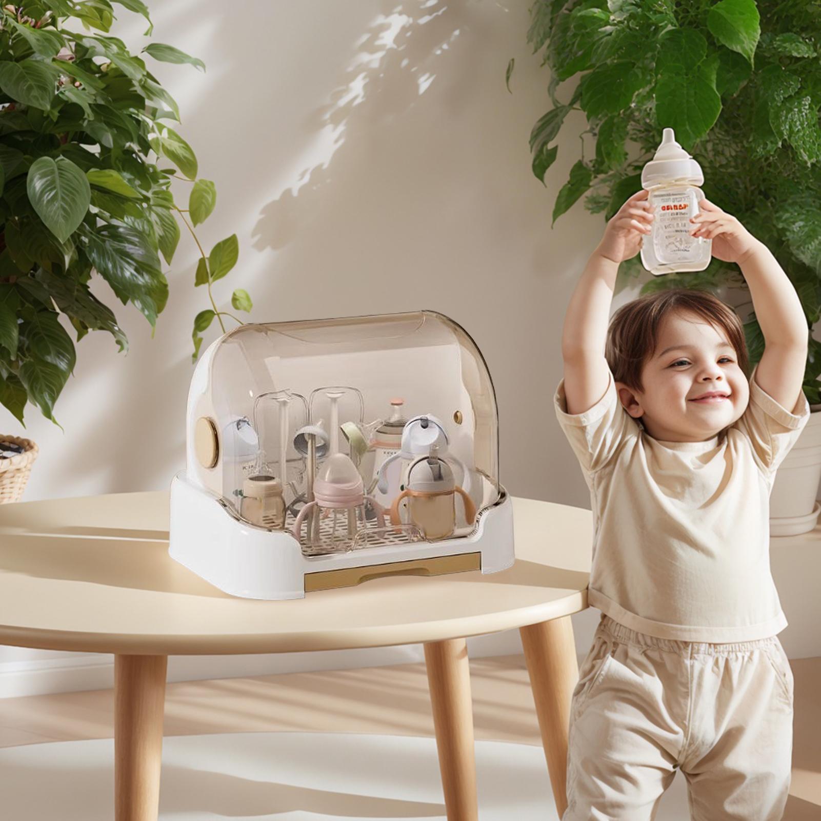 Baby Bottle Drying Rack with R - Baby Food Jars With Lids 评论和价格