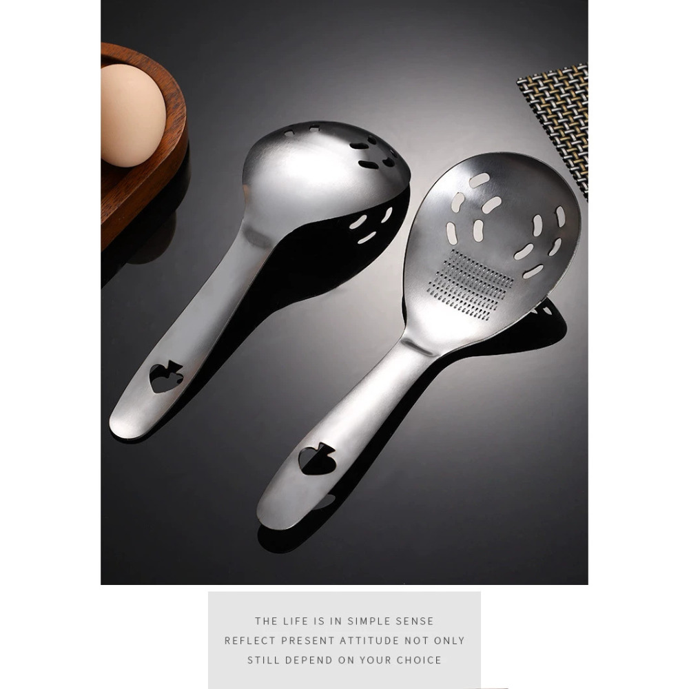 Stainless Steel Grinding Spoon - Baby Food Strainer 评论和价格