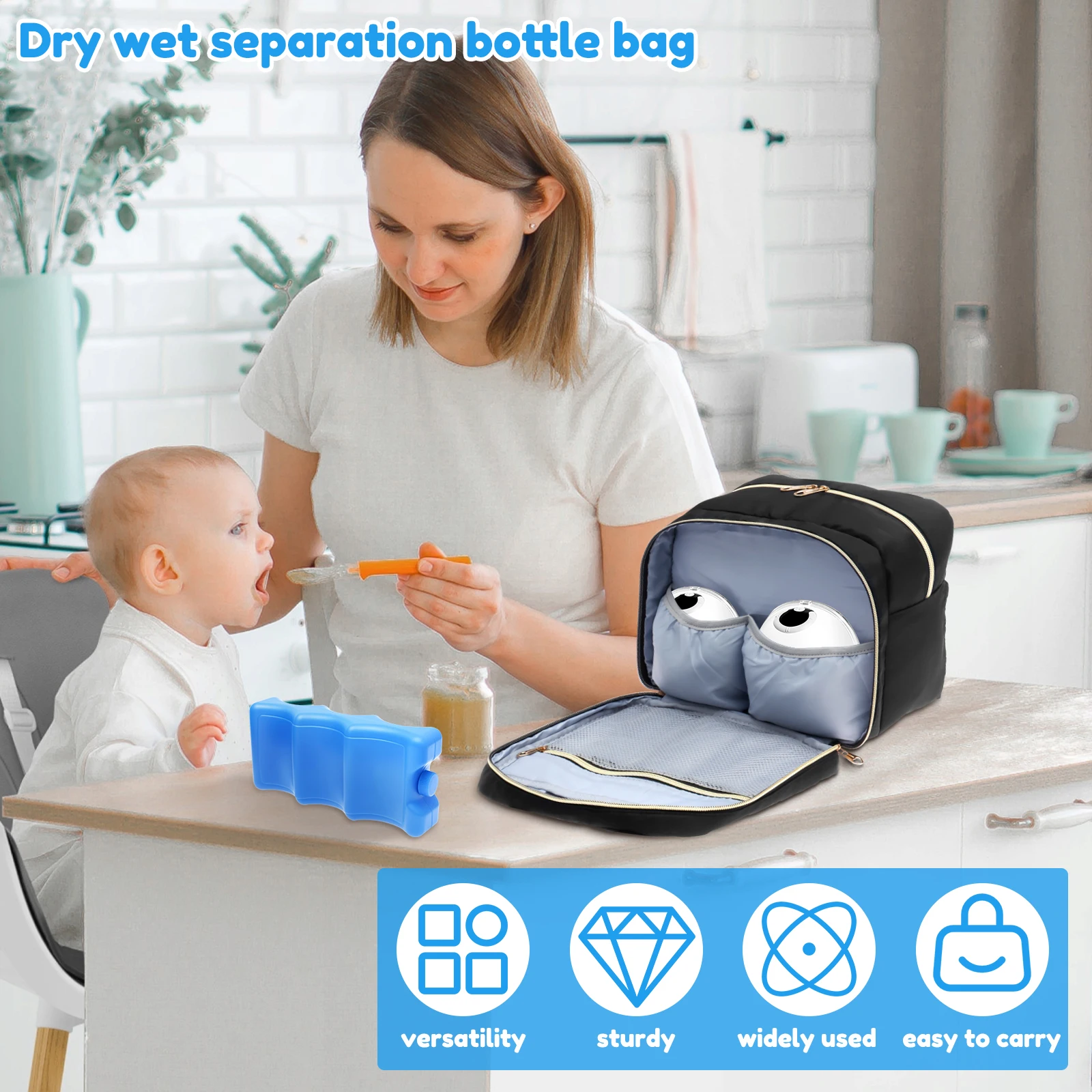 Breast Pump Storage Bag with I - Baby Food Stuff 评论和价格
