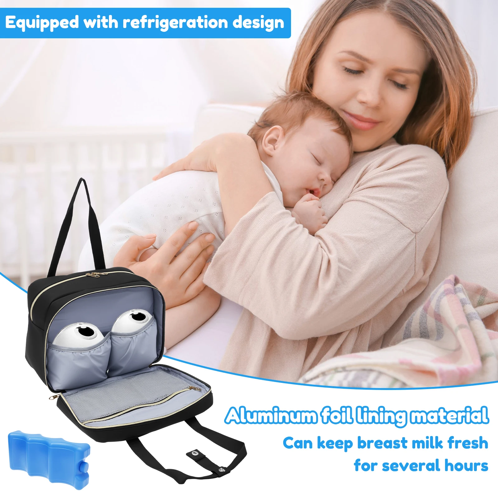 Breast Pump Storage Bag with I - Baby Food Stuff 评论和价格