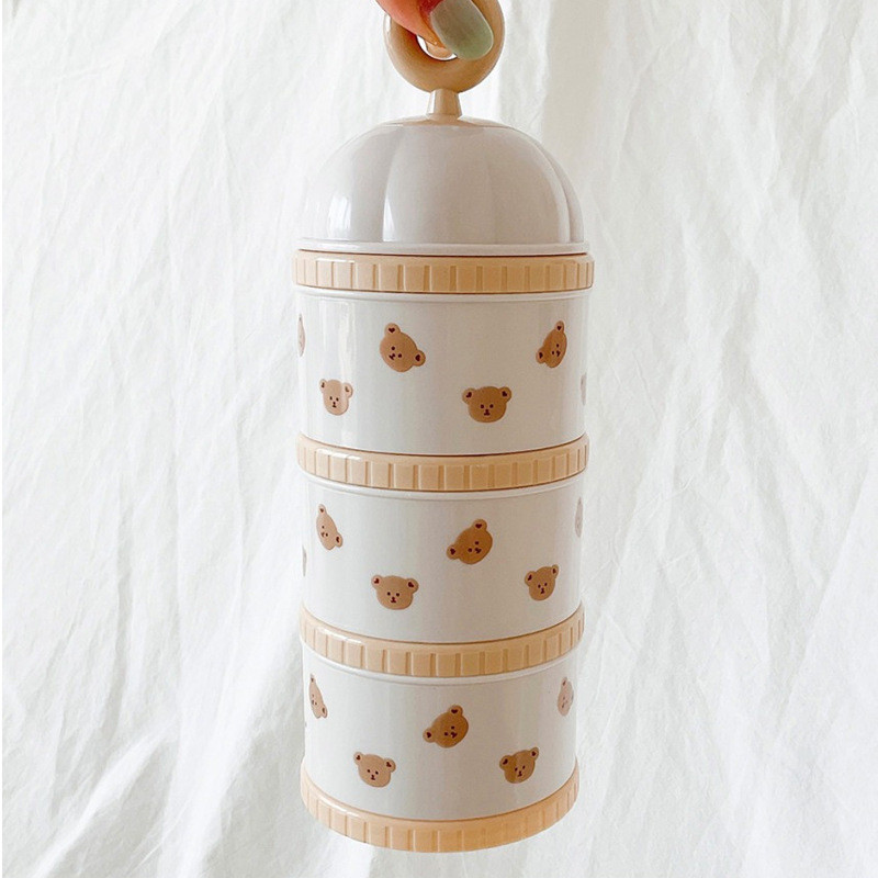 Cute Bear Milk Powder Box Baby - Baby Food Lunch 评论和价格