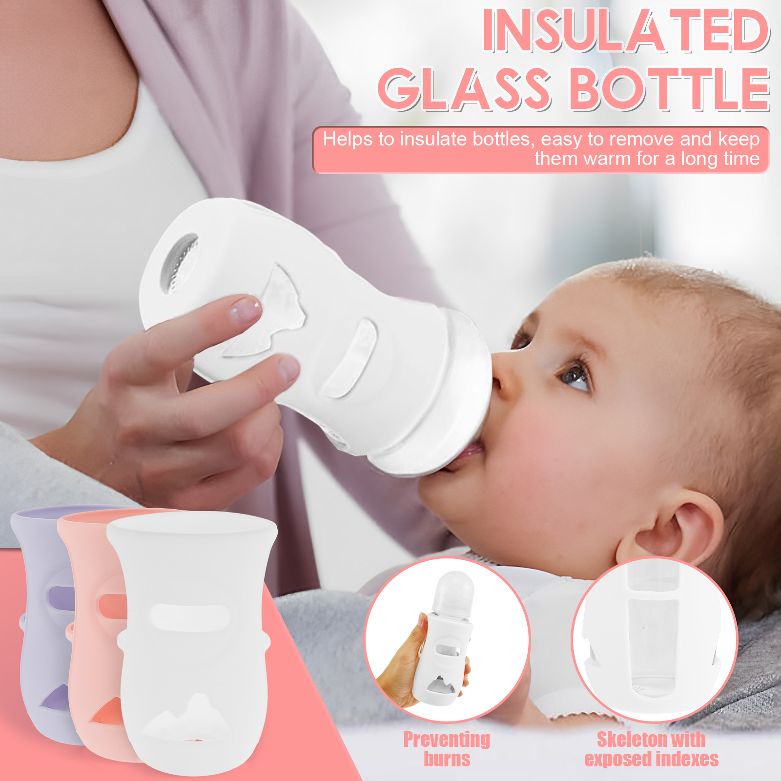 Silicone Sleeves Silicone Baby - Baby Food Stuff 评论和价格