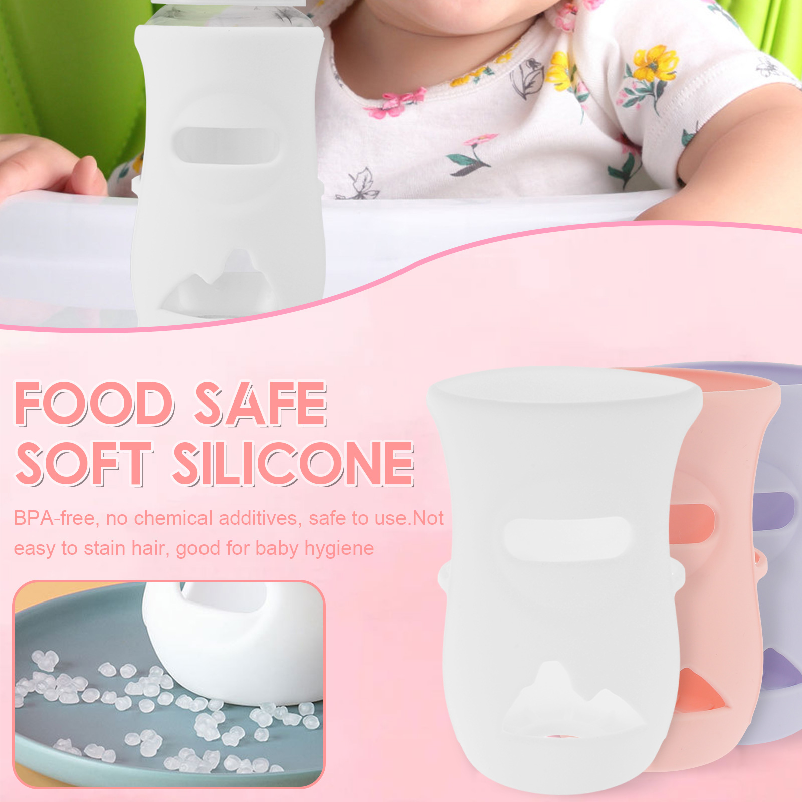 Silicone Sleeves Silicone Baby - Baby Food Stuff 评论和价格