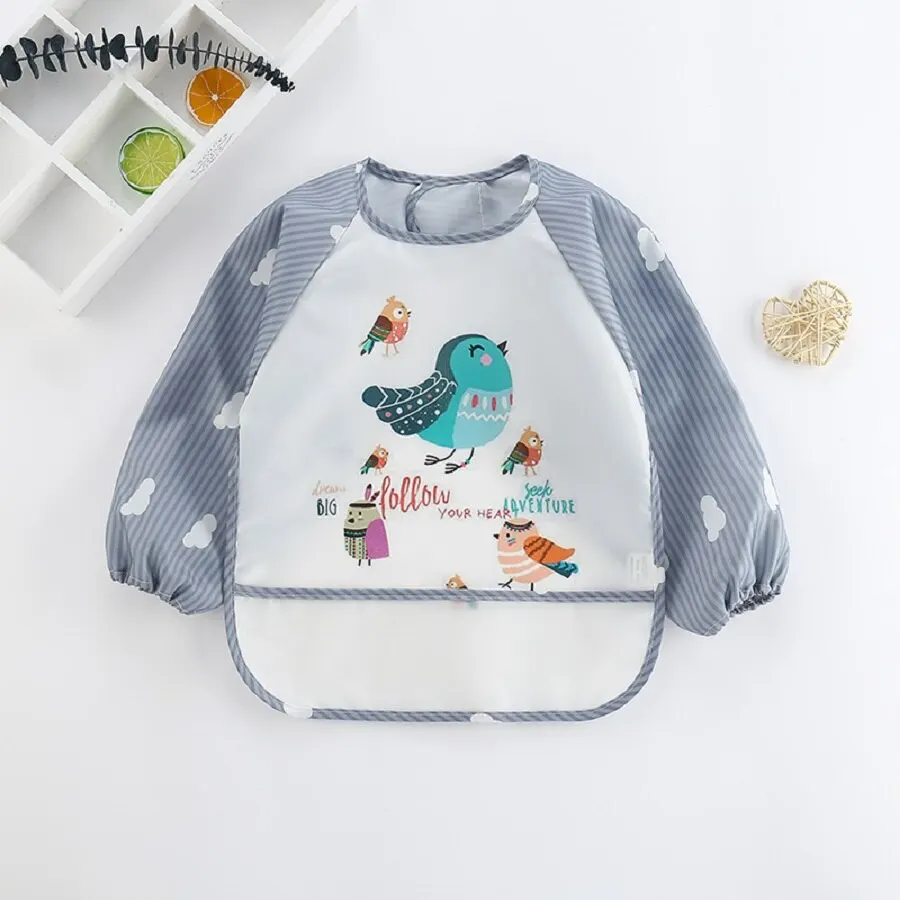 For1-3Year Baby Long Sleeve Sc - Bib Long Sleeve 评论和价格