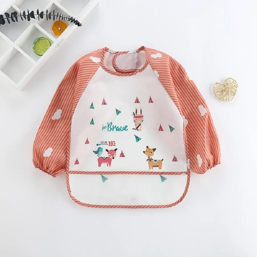 For1-3Year Baby Long Sleeve Sc - Bib Long Sleeve 评论和价格