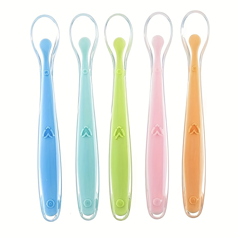 1/2pcs Soft Tip Baby Silicone  - Baby Food Lunch 评论和价格
