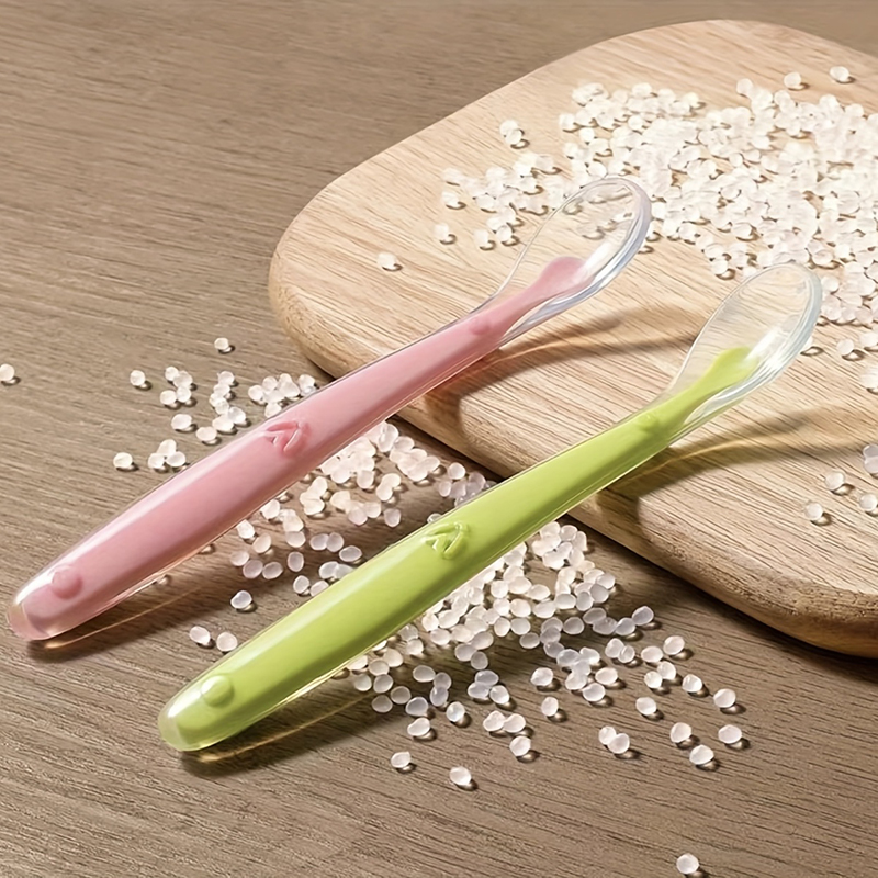 1/2pcs Soft Tip Baby Silicone  - Baby Food Lunch 评论和价格