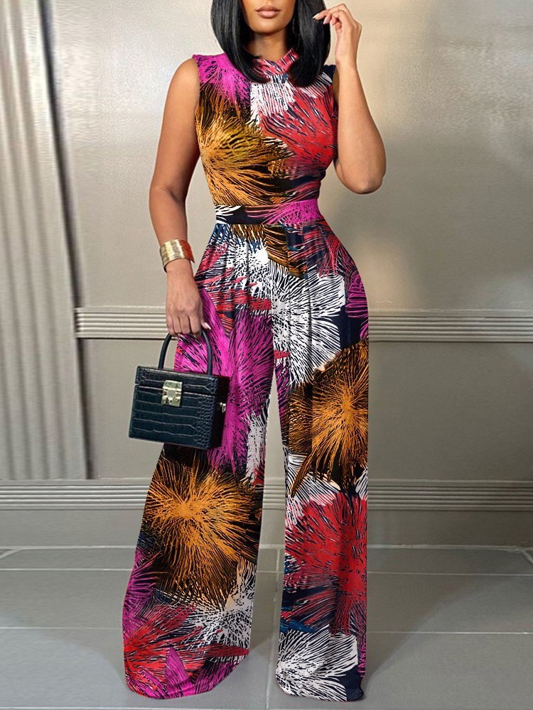 Elegant Women Wide Leg Long Ju - Bib Long Sleeve 评论和价格