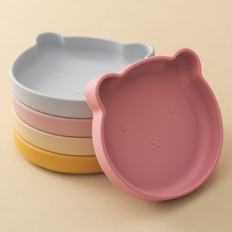 1PC Silicone Baby Dishes Sucti - Baby Food Table 评论和价格