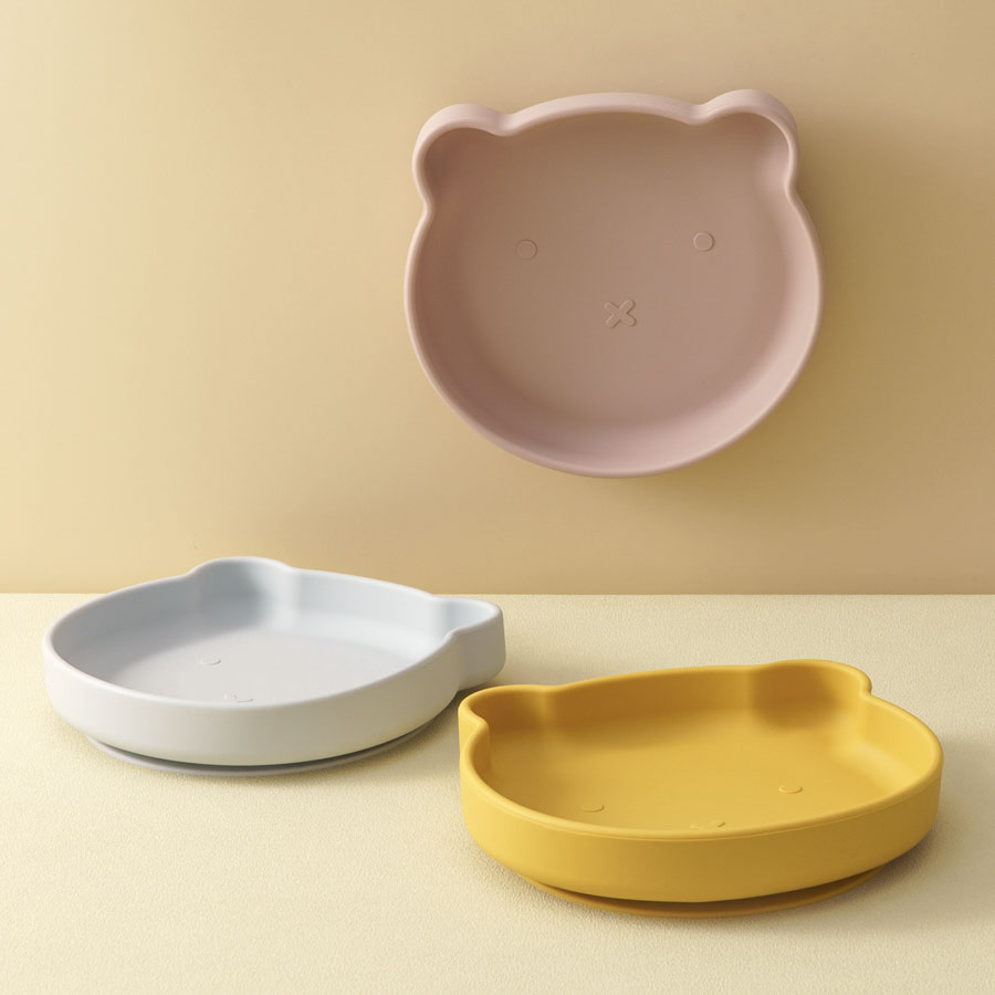 1PC Silicone Baby Dishes Sucti - Baby Food Table 评论和价格