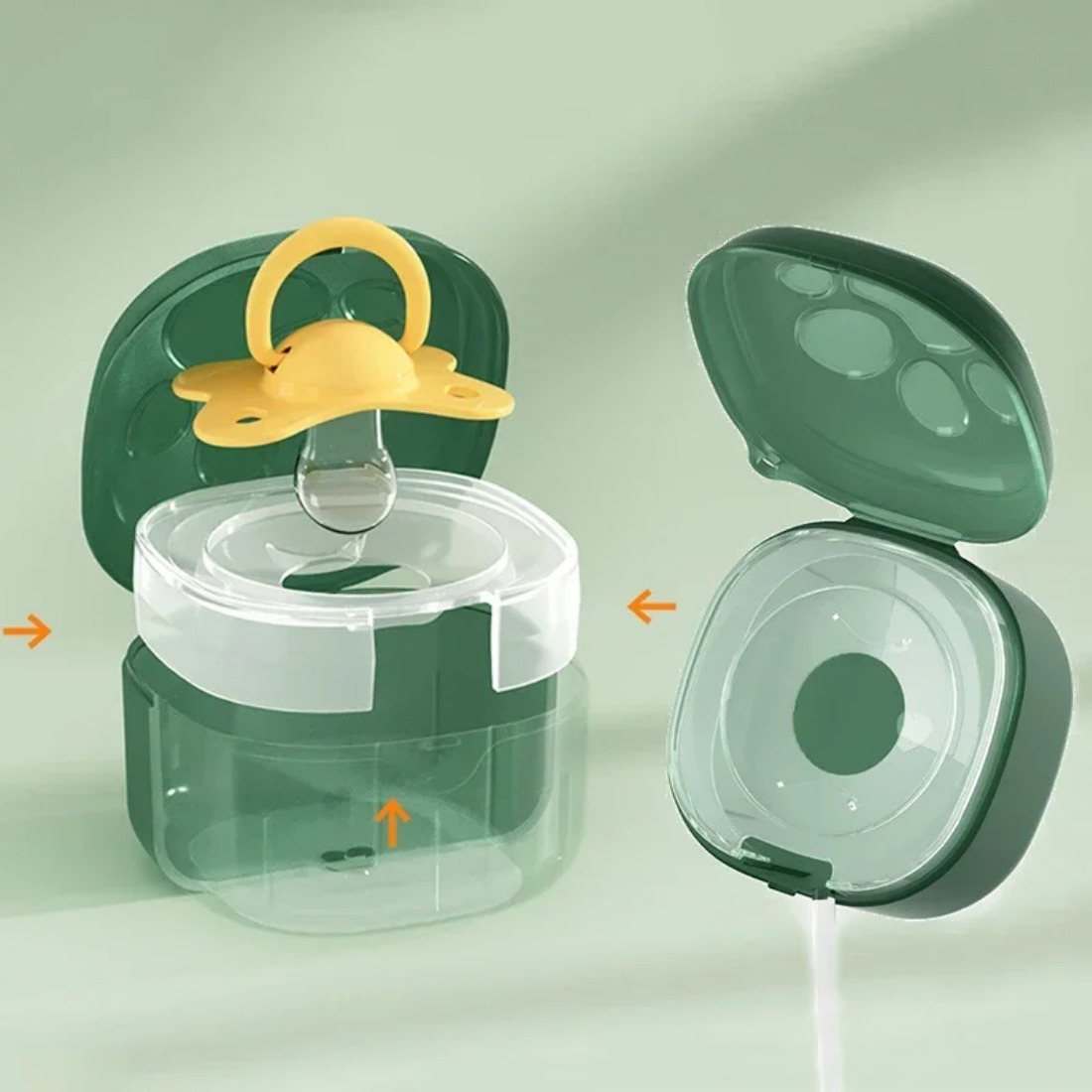 Food Grade Silicone Pacifier B - Baby Food Container 评论和价格