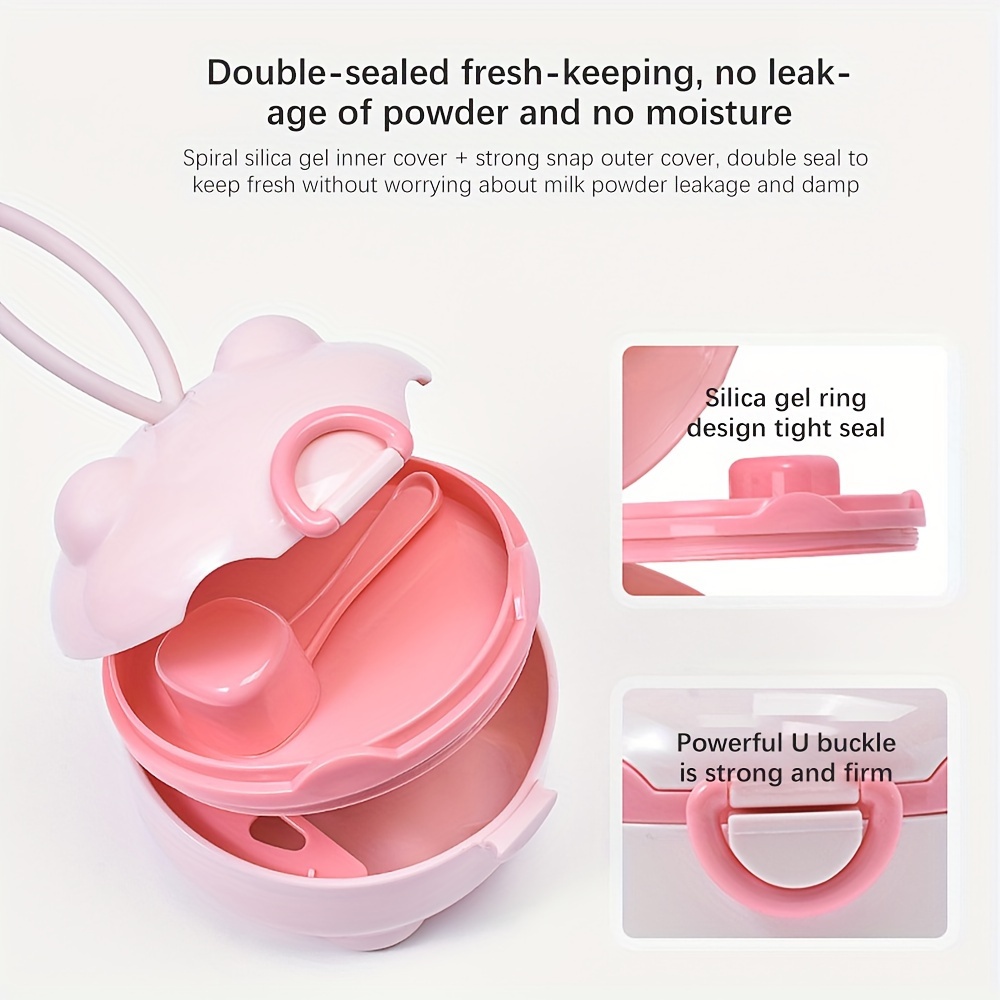 1pc Portable Four-Layer Milk P - Baby Food Dispenser 评论和价格