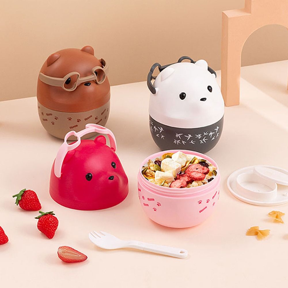 1Pcs New Eyeglass Bear Thermal - Baby Food Lunch 评论和价格