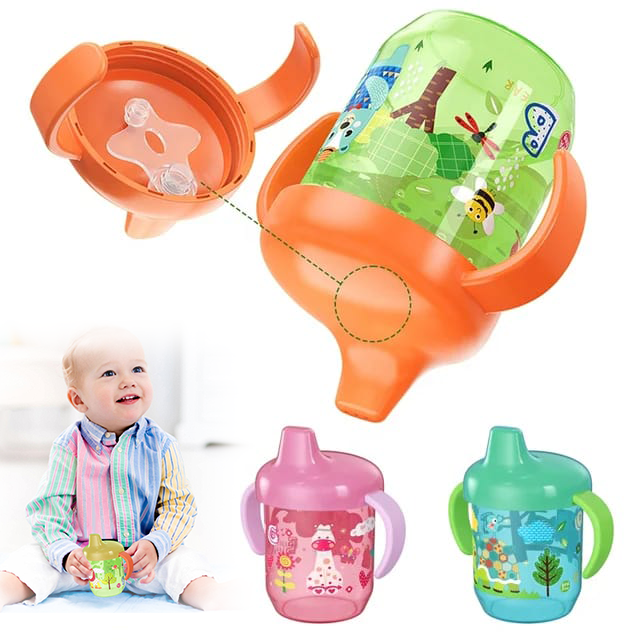 Cute Duckbill Cup Baby Learnin - Baby Food Jars With Lids 评论和价格