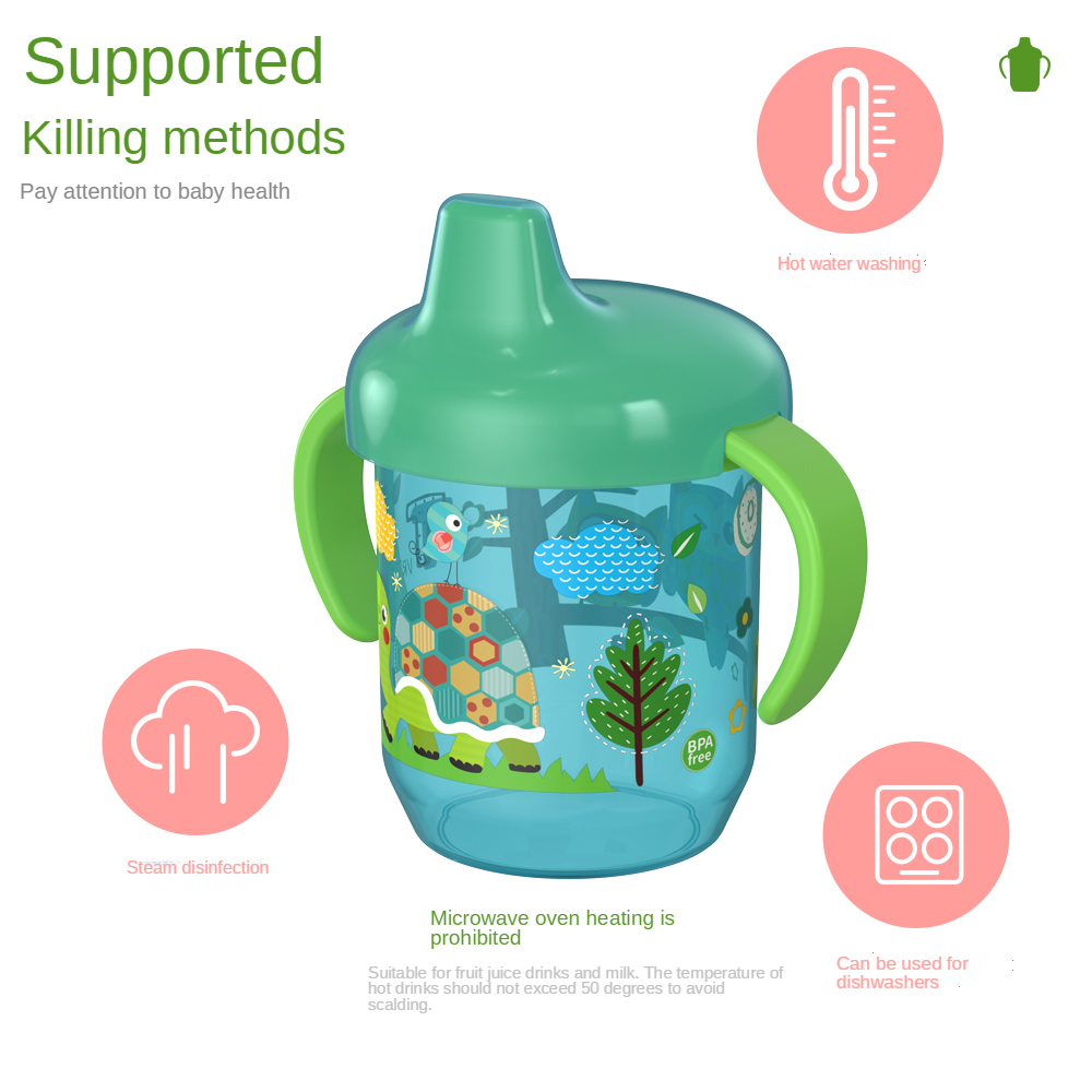 Cute Duckbill Cup Baby Learnin - Baby Food Jars With Lids 评论和价格