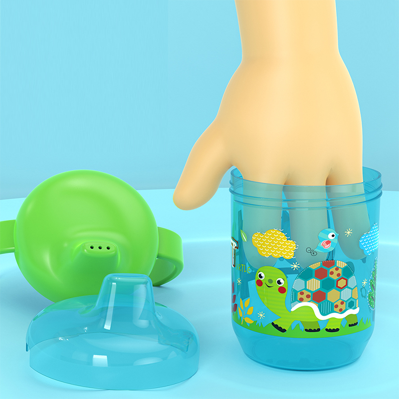 Cute Duckbill Cup Baby Learnin - Baby Food Jars With Lids 评论和价格