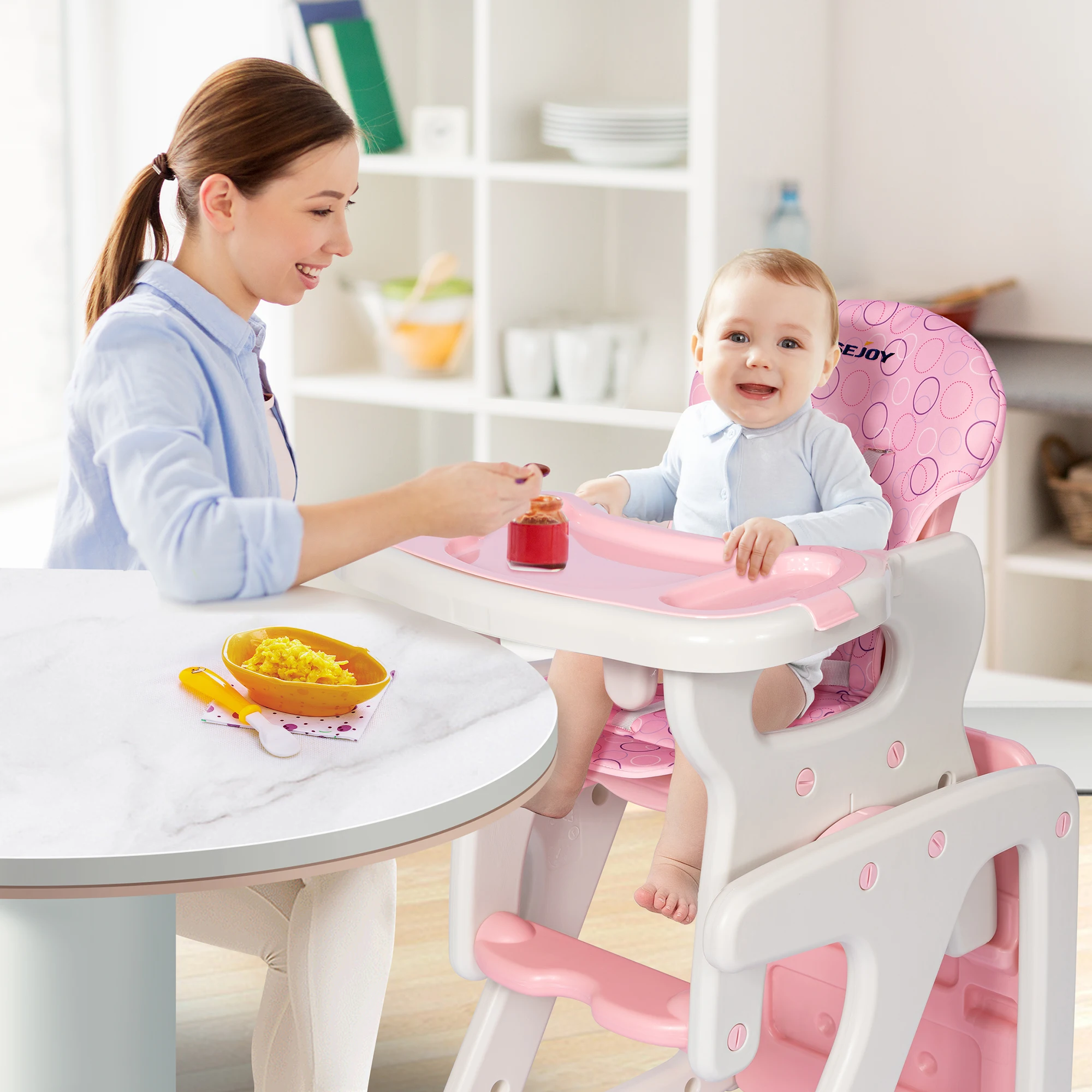 Baby Growth Chair - Convertibl - Baby Food Table 评论和价格