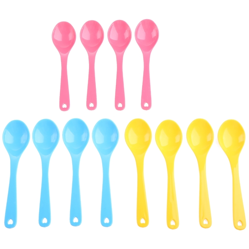 12Pcs Baby Feeding Spoon Safe  - Baby Food Lunch 评论和价格