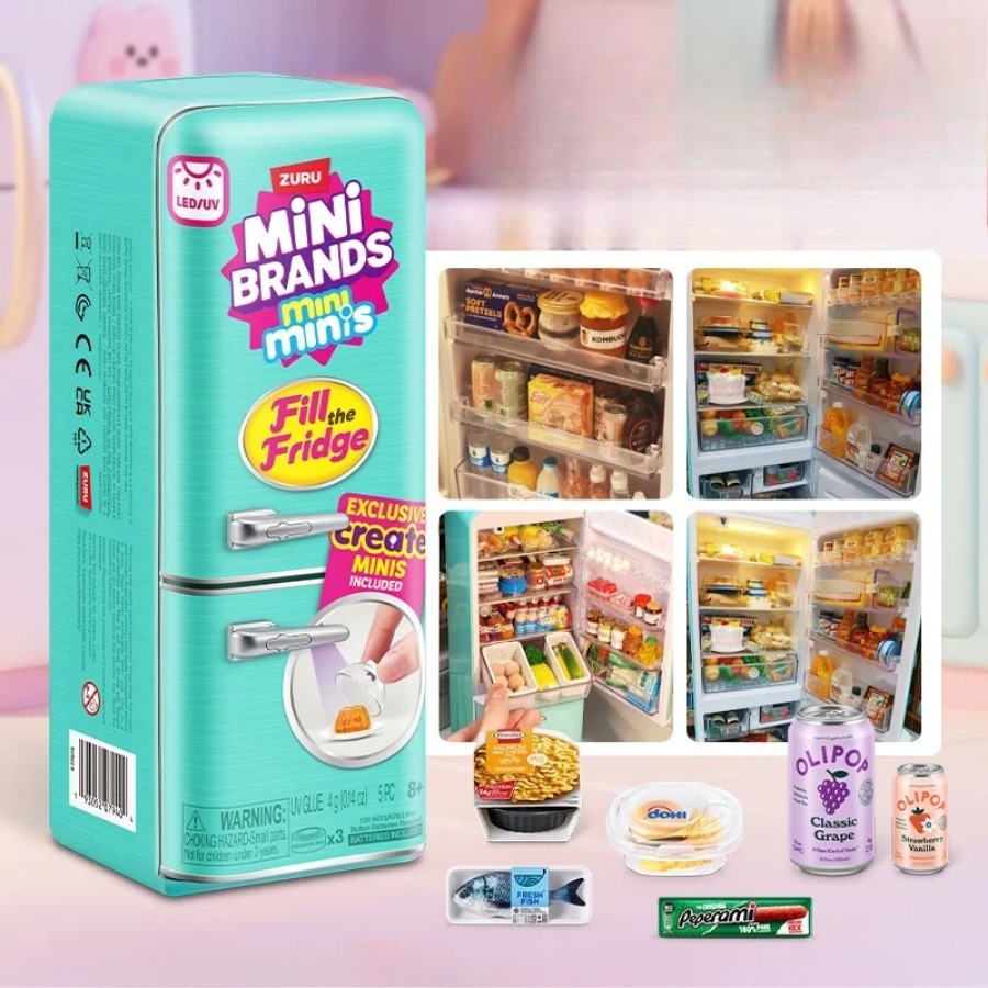 ZURU 5 Surprise Mini Fridge Ba - Baby Food Container 评论和价格